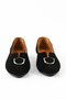 Genuine Leather Black Suede Classic Women's Shoes - B618 - 3