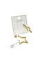 Xuping 3 cm Star Stud Earrings Gold