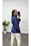 Women's Padded Shoulder Tie-Up Shirt - 4