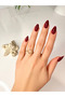 Women's Steel Heart Detailed Ring |   Anti-Allergic, Does Not Darken - 2