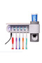 Toothpaste Dispenser, Toothbrush Holder, UV Light Sterilizer