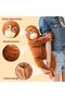 Panchi-kun Punch Monkey Plush Toy – Cute Emotional Support Monkey, Soft Comfort Companion - 6
