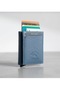 Genuine Leather Willpolo Mechanism Card Holder Wallet