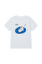 Kid's Regular Fit Cotton Crew Neck Printed Tee - 3
