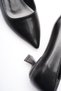 Black women's daily short heeled stiletto shoe tr20ms03a - 3