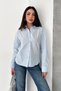 Women's Tie-Back Shirt – Stylish Blouse with Lace Detail - 4