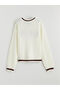 Sparkling Choices from Shining Store Zero Roba Collar Embroidered Girls' Knitwear Sweater - 3