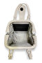 Women's Luxury Model Patent Leather Crocodile Patterned Scholarship Mechanism Handheld Handle Chain Strap Shoulder Bag - 2