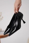 Black Patent Leather Women's Stiletto Tr18Ms01A - 7