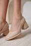 Nude Patent Leather Women's Stiletto Tr18Ms05B - 3
