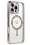 Newface iPhone 16 Pro Case Joke Silvery Magneticsafe Case - Pink