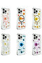 حافظة Newface لهاتف iPhone 12 Daisy Glitter Magsafe - أسود - 2