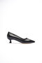 Black women's daily short heeled stiletto shoe tr20ms03a