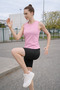 Women Quick Dry Sleeveless Workout Tank Top Slim Fit Crew Neck Yoga Running Gym Fitness Training - 5