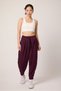 Women's Street Style Patterned Jacquard Sports Shalwar Trousers - 6