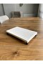 Footed Marble Presentation Tray and Oil Dish Base – 25X15 cm Rectangular Marble Tray - 3