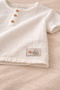 100% Cotton Buttoned Top and Shorts Summer Baby Boy-Child Set - 5