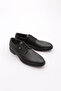 Genuine Leather Lace-Up Special Size Black Men's Classic Shoes 1594 - 2