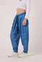 Women's Street Style Printed Crinkled Sports Harem Pants - 3