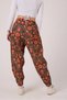 Women's Street Style Printed Crinkled Sports Harem Pants - 3