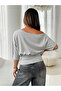Women's Boat Neck Wide Sleeve Fitted Blouse - 5