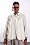 Stone Pleated Bomber Jacket 39446 - 6