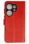 Newface Tecno Camon 20 Prime Trend S Plus Flip Cover Case - Red
