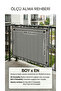 Anthracite 4-Sided Lace-Up Balcony Iron Screen Curtain, Durable Iron Screen Covering Tarpaulin That Provides Privacy - 3