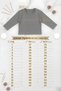 Long Sleeve Children's T-Shirt - Unisex Powder Basic Cotton Crew Neck Long Sleeve Combed Cotton Children's T-Shirt - 8