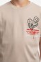 Boy's Crew Neck Short Sleeve Printed T-Shirt 24993 - 4