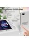 Case with Pencil Holder, Trifold Stand, Soft TPU Back Cover for iPad Pro 11 Inch 4th/3rd/2nd Gen - 5