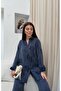 Women's Lyocell Jacquard Fabric Oversize Tirl Tirl Shirt - 4