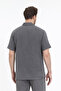 Muslin Shirt - Men's Muslin Short-Sleeve Collared Shirt - 4040 - 3