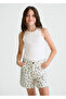 Girl's Shorts Beige - 06204