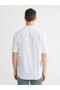 Regular Fit Plaid Dobby Men's Shirt (S6) - 4