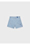 Girl's Striped Denim Shorts 6205 - 2