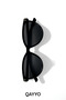 Valery Black Uv400 Protected Ultra Light Women's Sunglasses - 4