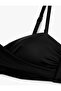 Detachable Strap Pcs Wired Strapless Bikini Top - 5
