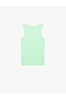 Cotton Ribbed Crew Neck Basic Undershirt - 5