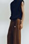 Loose Fit Linen trousers - 4