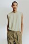 Loose Fit Scuba vest top