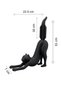Pink Stretching Cat Toilet Paper Holder |   Decorative Toilet Paper Holder - 4