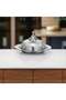 Diwan Tray with Cover 35 cm Silver