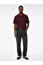Cotton Short Sleeve Pique Fabric Buttoned Polo Collar Slim Fit T-Shirt - 2