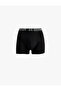 Cotton Printed Waist Detailed 3-Piece Boxer Set - 5