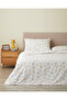 Wisteria easy iron double duvet cover set 200x220 cm lilac-orange - 2