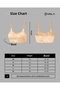 Women's Anthracite Lightly Supported Knitted Strap Sports Bra Bustier with Side Seam Detail and Padding - 4