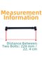 Metal Handle Furniture Drawer Kitchen Cabinet Cupboard Handles Kulb 22.4 cm 224 mm Flat Black - 3