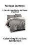 Double Bedspread 220X230 cm 4 Layers Muslin 100% Cotton Sofa Cover Tv Blanket - 2