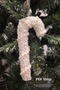 Christmas Tree Ornament Set Luxury Large Skates and Cane with Pearls Candy Tree Ornament Set - 6